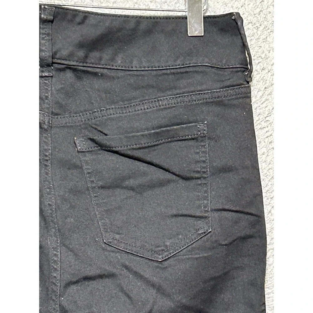 Torrid 12S Black Stiletto‎ Jeggings 3 Button Stretch Skinny Jeans Boho